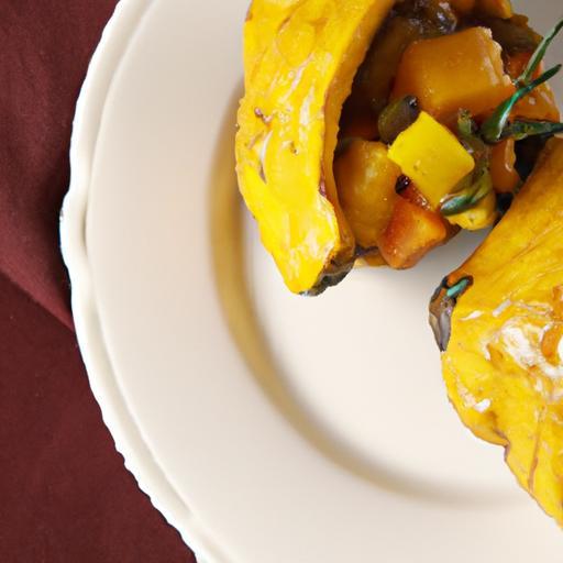 Savory Roasted Acorn Squash: A Flavorful Autumn Delight