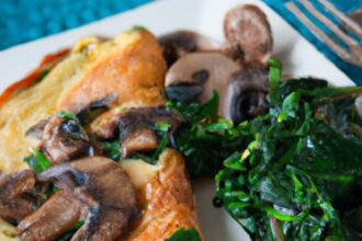 Savor the Flavor: Crafting the Perfect Mushroom Spinach Omelette