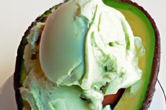 Creamy Delight: How to Make Refreshing Avocado Ice Cream