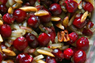 Nutty Wild Rice Pilaf with Cranberries: A Festive Delight