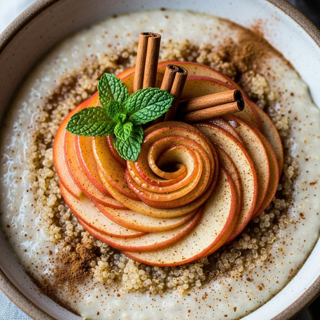 Cozy Cinnamon Apple Quinoa Porridge: Ultimate Vegan Breakfast Boost