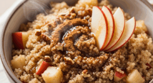 Cozy Cinnamon Apple Quinoa Porridge: Ultimate Vegan Breakfast Boost
