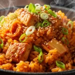 Kimchi Chicken Fried Rice: Easy Homemade Korean Recipe
