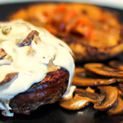 savor‍ the Classic:⁣ Hamburger ⁢Steak⁤ with Mushroom Gravy Delight