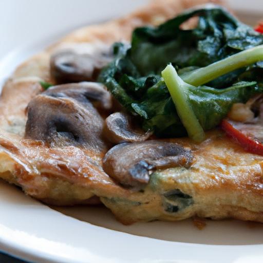 Savor the Flavor: Crafting the Perfect mushroom Spinach Omelette