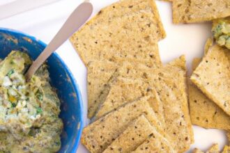 Whip Up Easy 2-Ingredient Avocado Crackers Today!