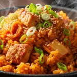 Kimchi Chicken Fried Rice: Easy Homemade Korean Recipe