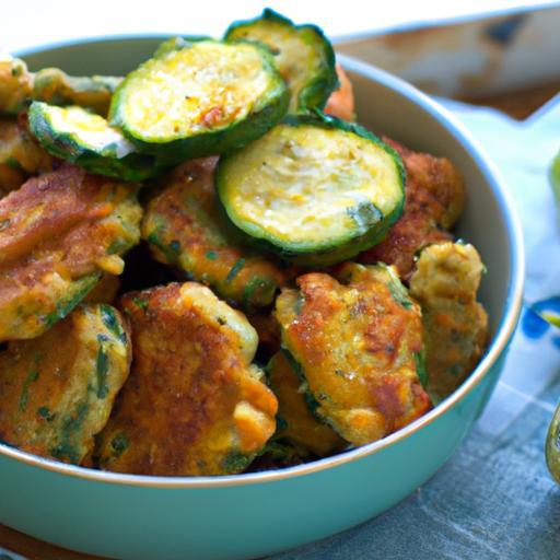 Crispy & Healthy: Easy Air Fryer Zucchini Fritters Recipe