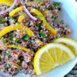 Bright and Fresh: Simple Quinoa Salad with Lemon & Parsley