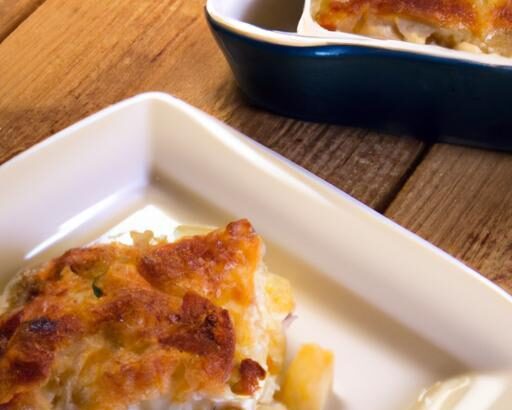 Cheesy Chicken & Potato Casserole: 5-Ingredient Comfort Meal
