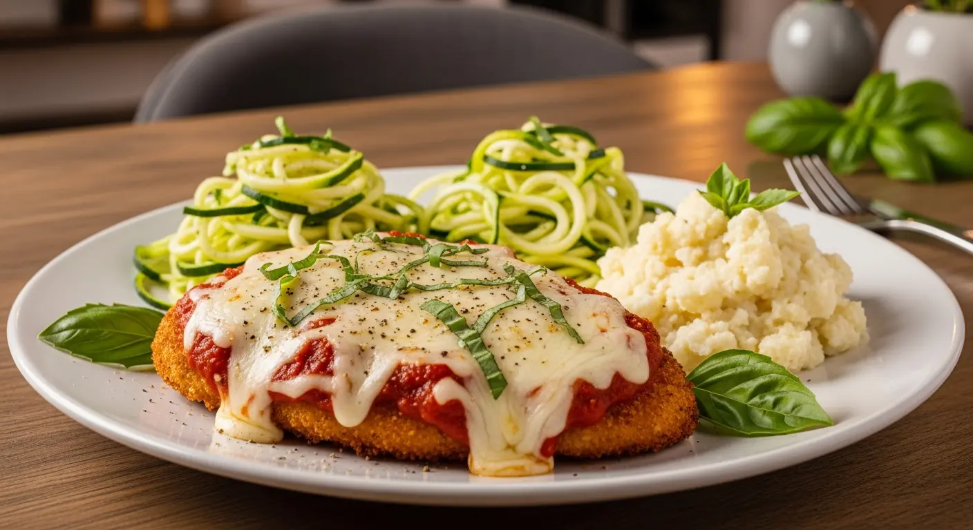 Crispy Air Fryer Keto Chicken Parmesan: Low-Carb Delight