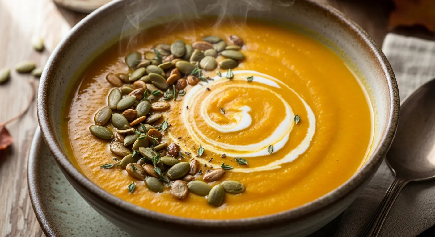 Velvety Butternut Squash & Sweet Potato Soup Recipe Guide: Irresistible Warmth