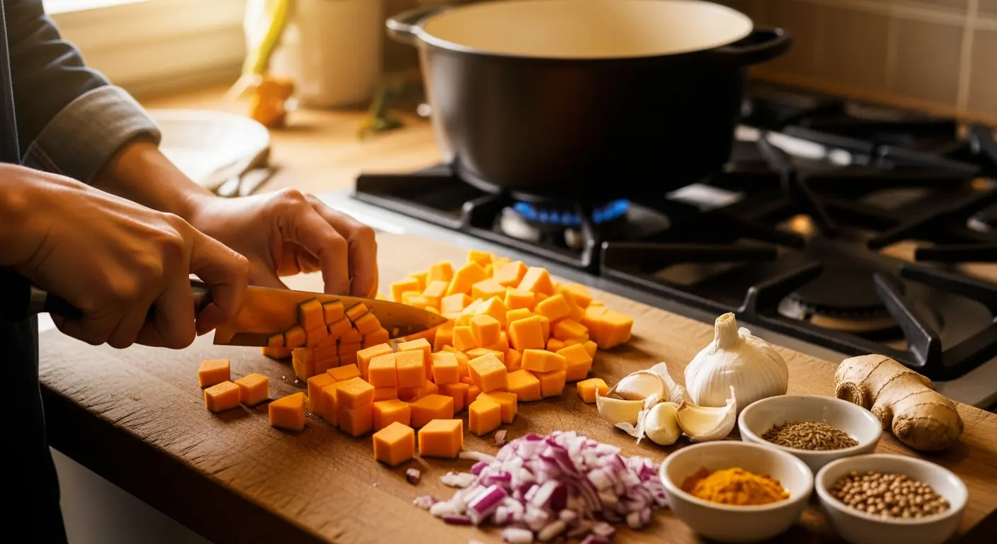 Velvety Butternut Squash & Sweet Potato Soup Recipe Guide: Irresistible Warmth