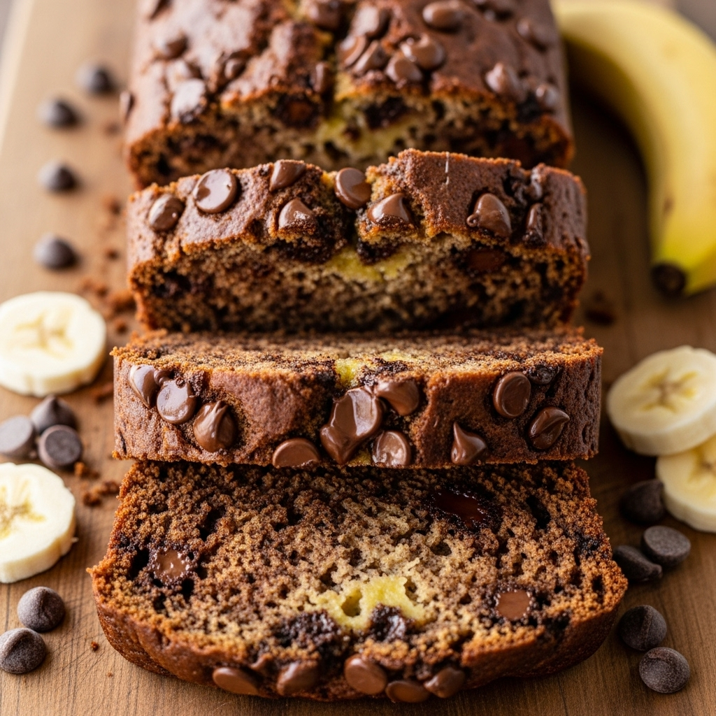 Ultimate Chocolate Chip Banana Bread Recipe: Bake Big