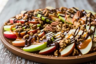 How to Make Delicious Loaded Apple Nachos: Crunchy & Sweet