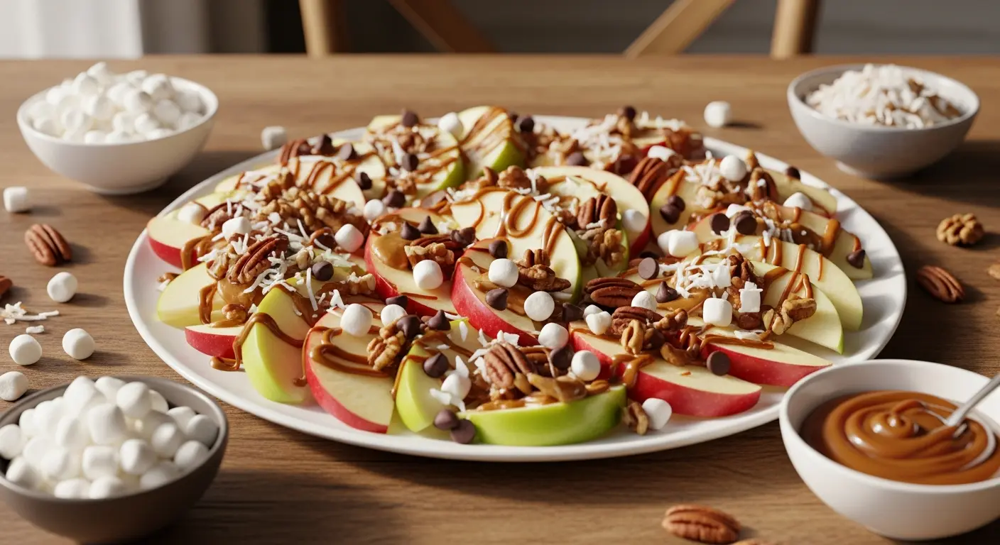 How to Make Delicious Loaded Apple Nachos: Crunchy & Sweet