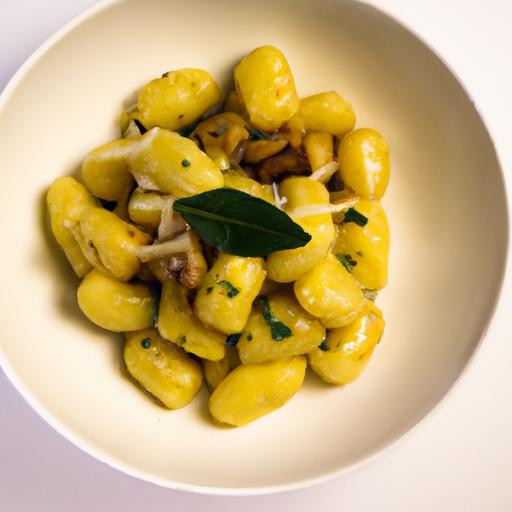 Savory Bliss: Garlic & Sage Brown Butter Gnocchi Recipe