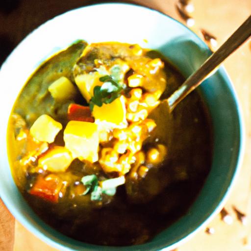 hearty One-Pot Vegan Coconut Curry Lentil Soup Recipe