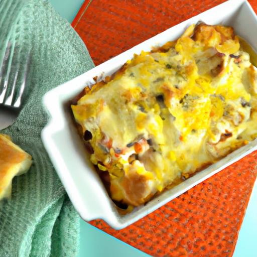 Cheesy Chicken & Potato Casserole: 5-Ingredient Comfort Meal