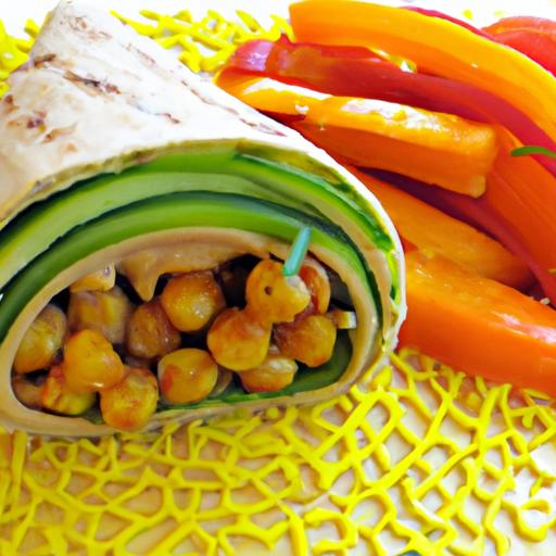 Bright and Fresh: Easy Hummus & Veggie Wrap Recipes