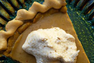 Creamy Vegan Pumpkin Pie with Decadent Cashew Topping