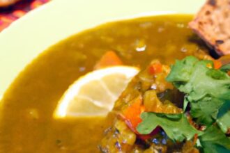 Hearty One-Pot Vegan Coconut Curry Lentil Soup Recipe