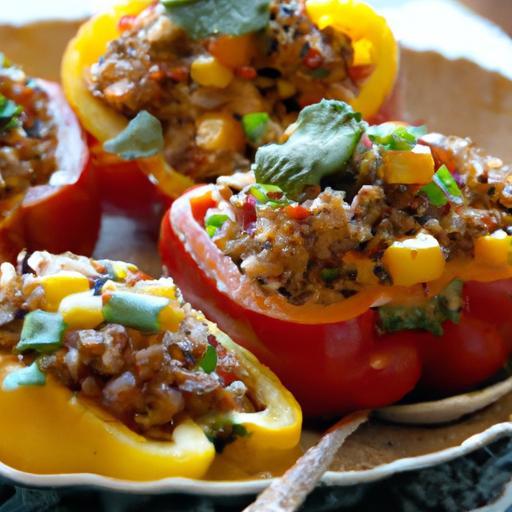 Colorful Quinoa Stuffed Peppers: A Nutritious Delight