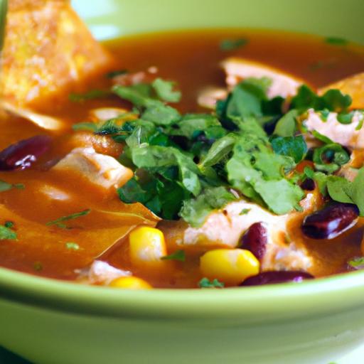 Quick & Cozy Pantry Tortilla Soup with Canned Chicken