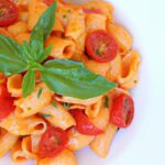 Big Batch Tomato Basil Pasta: Perfect for Freezing & Meal Prep