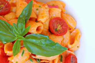 Big Batch Tomato Basil Pasta: Perfect for Freezing & Meal Prep