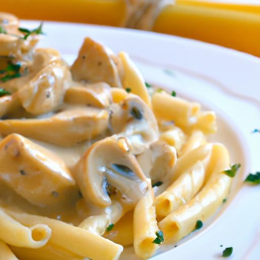 Creamy One-Pot Chicken Marsala Pasta-No Wine Needed!
