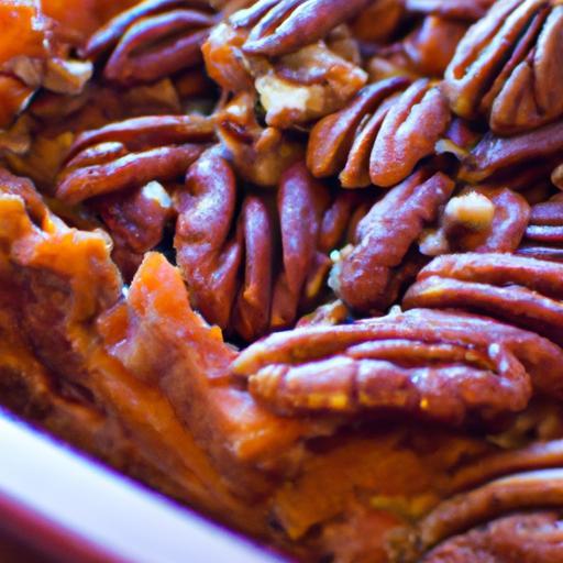 Delightful Sweet Potato Casserole with Crunchy Pecan Topping