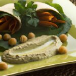 Fresh & Easy No-Cook Collard Green Wraps with Creamy Hummus