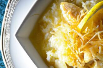 Zesty One-Pot Gluten-Free Lemon Chicken Orzo Soup Recipe