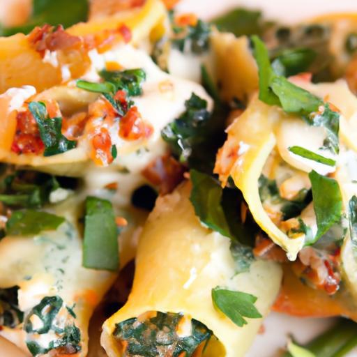 Wholesome Whirlwind: Speedy Spinach Ricotta Stuffed Shells