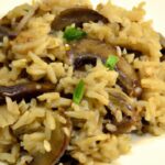 Savor the Nutty Goodness: Brown Rice Pilaf with Mushrooms & Onions