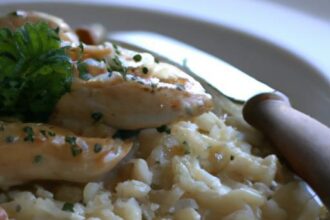 One-Pan Creamy Chicken & Rice: Dinner Done in 15 Minutes