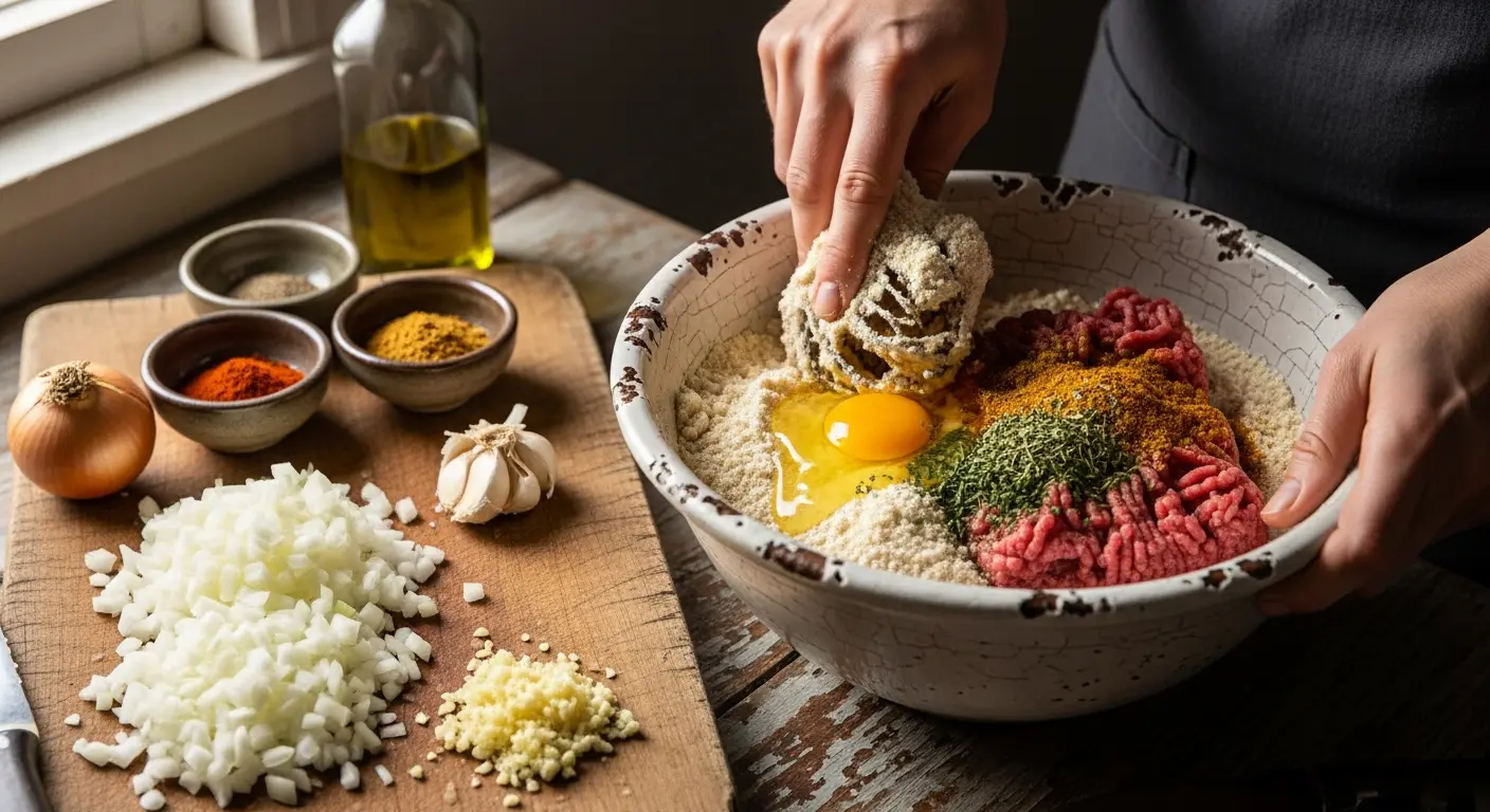 Irresistible Comfort: Gluten-Free Meatloaf with Almond Flour Binder