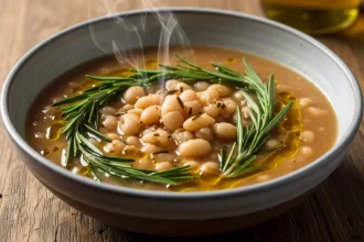 Hearty White Bean & Rosemary Soup: A Cozy, Flavorful Delight