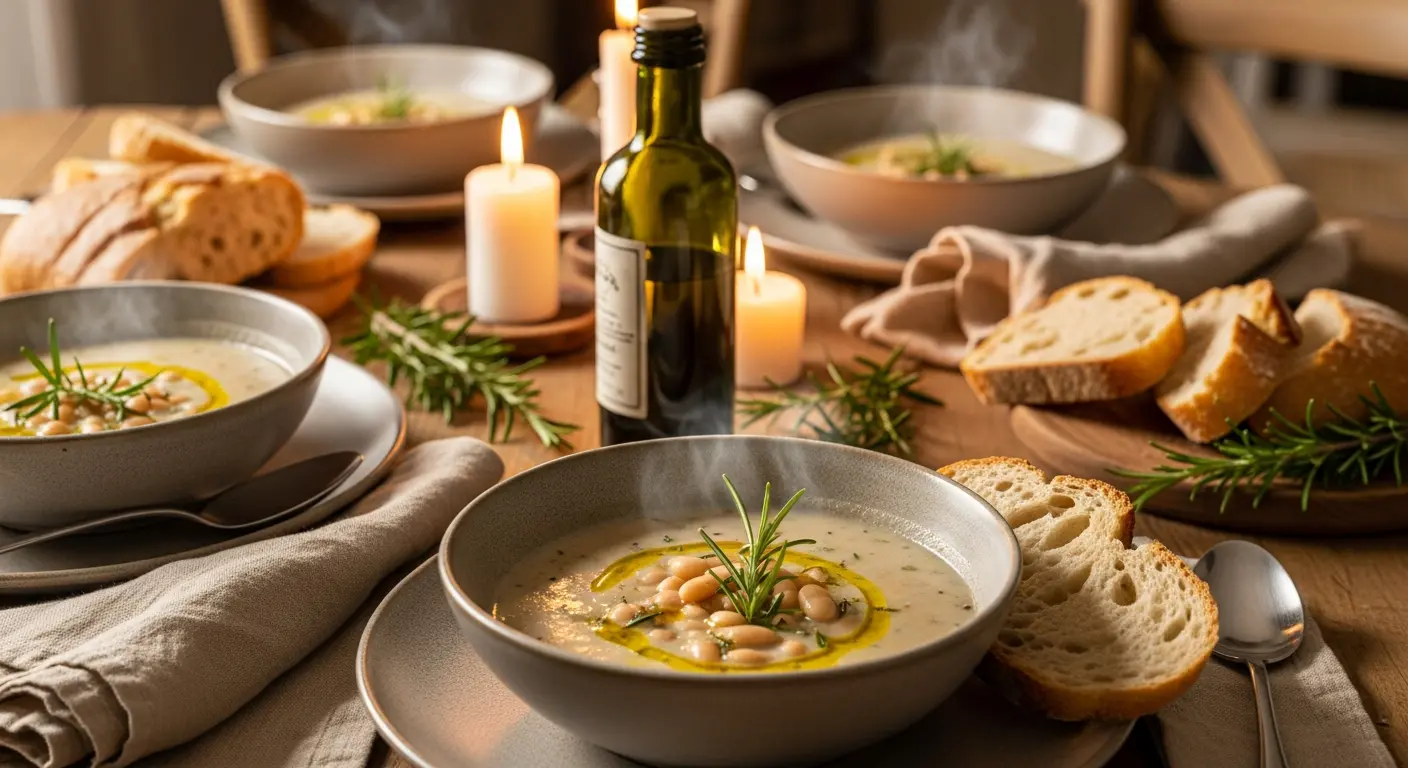 Hearty White Bean & Rosemary Soup: A Cozy, Flavorful Delight