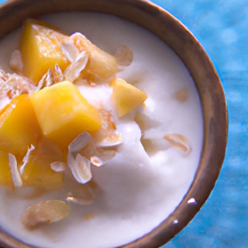 Tropical Twist: Overnight⁤ Oats with Coconut‍ Milk ⁤& Mango