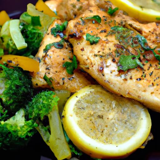 Zesty⁢ Lemon Herb Chicken‌ Skillet with⁤ Fresh Veggies⁤ Delight