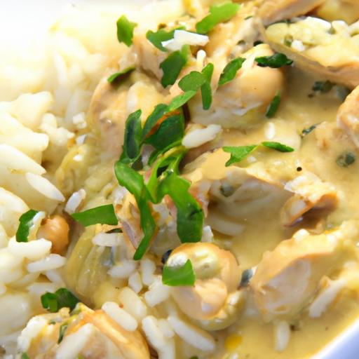 One-Pan Creamy Chicken & ‍Rice: Dinner Done in 15 Minutes