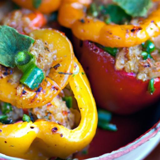 Colorful Quinoa Stuffed Peppers: A Nutritious Delight