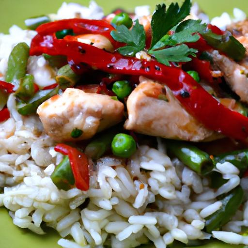 15-Minute Spicy Chicken & Rice Skillet: Quick Flavor Boost