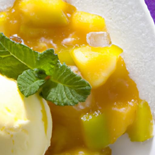 Zesty Mango Lime Sorbet: A Refreshingly Simple Recipe