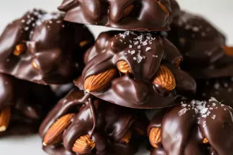Simple & Decadent: 3-Ingredient Chocolate Almond Clusters
