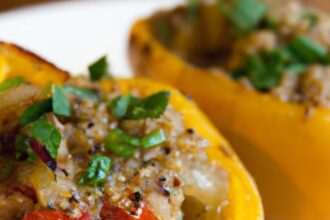 Flavorful Quinoa-Stuffed Bell Peppers: A Wholesome Recipe Guide