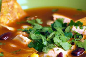 Quick & Cozy Pantry Tortilla Soup with Canned Chicken