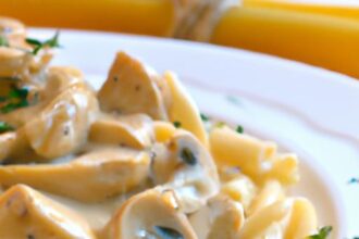 Creamy One-Pot Chicken Marsala Pasta-No Wine Needed!